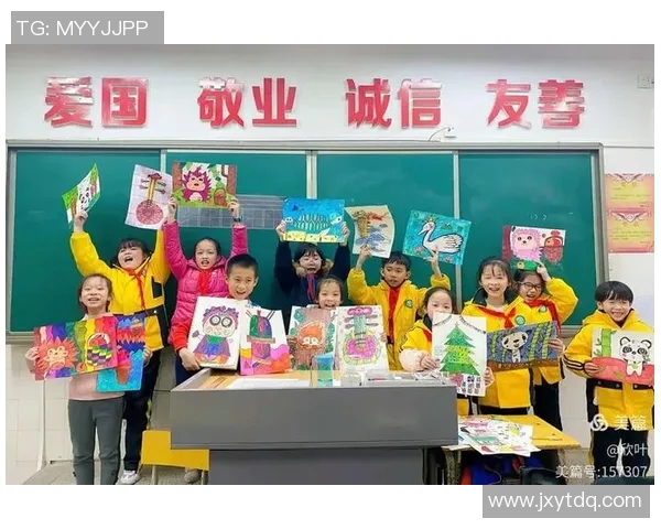 小朋友用画笔描绘心中的篮球明星展现梦想与激情